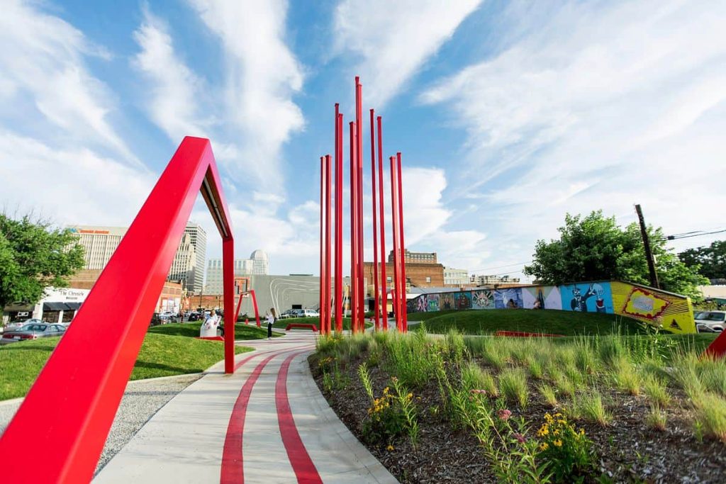 North Carolina’s Most Creative Towns (& Why Art Lovers Should Go) 60 ARTivity on the Green in Winston Salem Landscape Shot