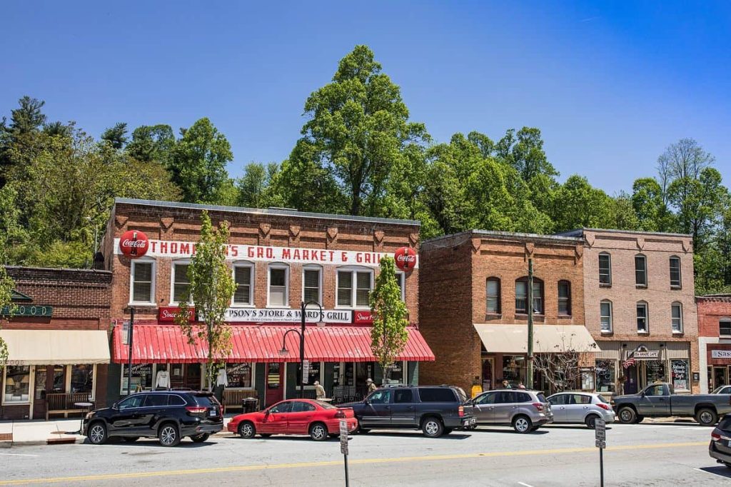 Downtown Saluda Street View of Main Street 3