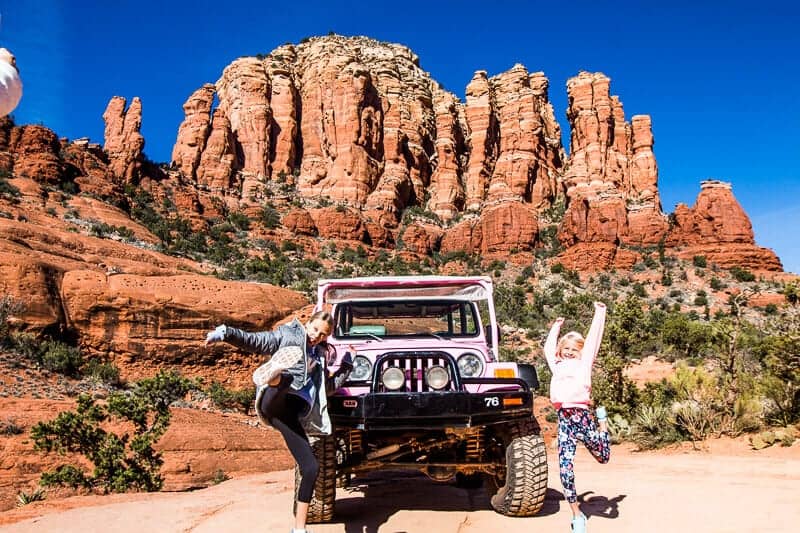 Pink jeep tour SEdona